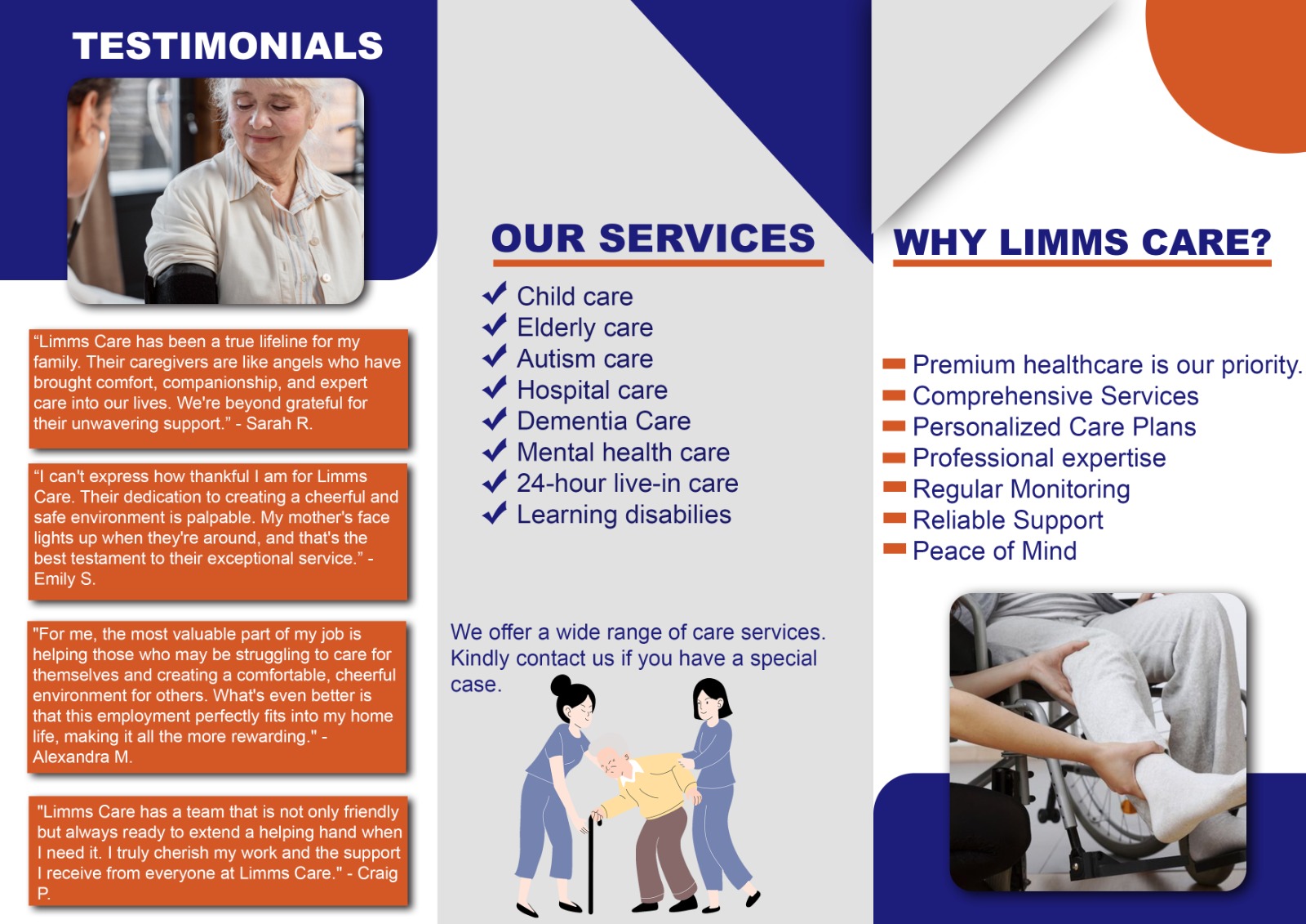 limms care brochure 2